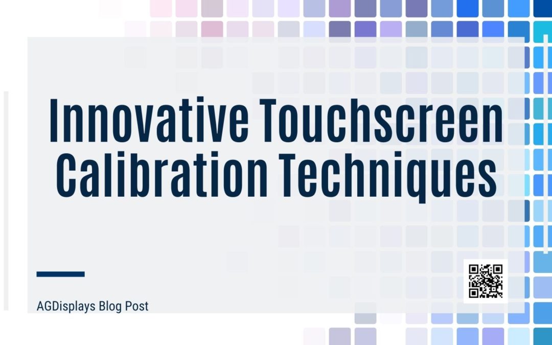 Innovative Touchscreen Calibration Techniques for Precision Industrial Use